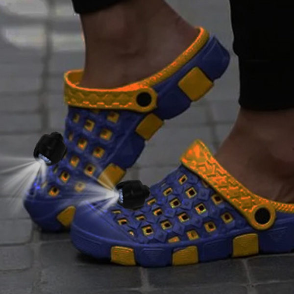1PC Forlygter til Croc Shoes Charms C C