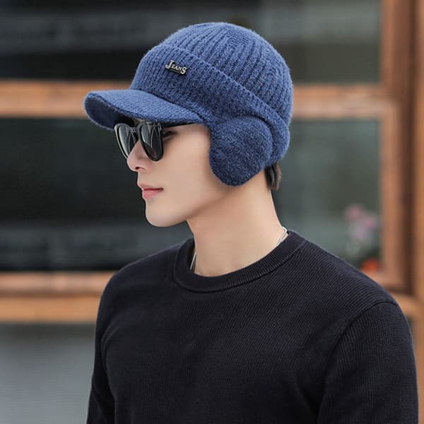 Beanies Hatte Strikket Hue GRÅ grey