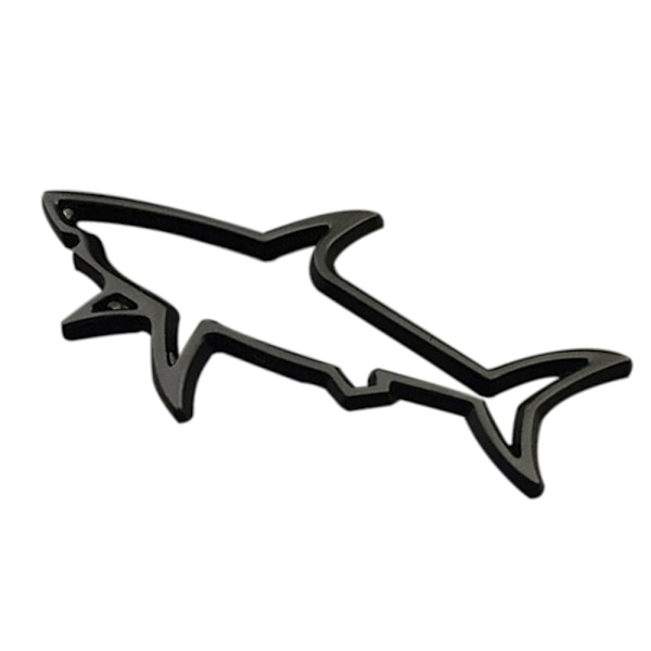2 stk Bil Styling Sticker Emblem Merke Dekaler SORT 2 STK Black 2Pcs