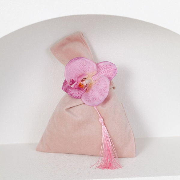 Velvet Candy Bag Candy Lahjakassi SAMPANJIA Champagne