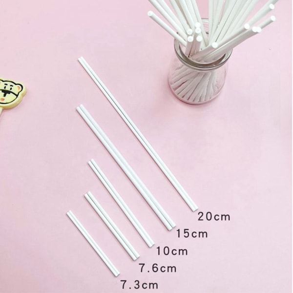 Lollipop Sticks Cake Pop Stick 7,6 cm X 3,2 MM2 ERÄ 2 ERÄ 7.6cm x 3.2mm2 Lots