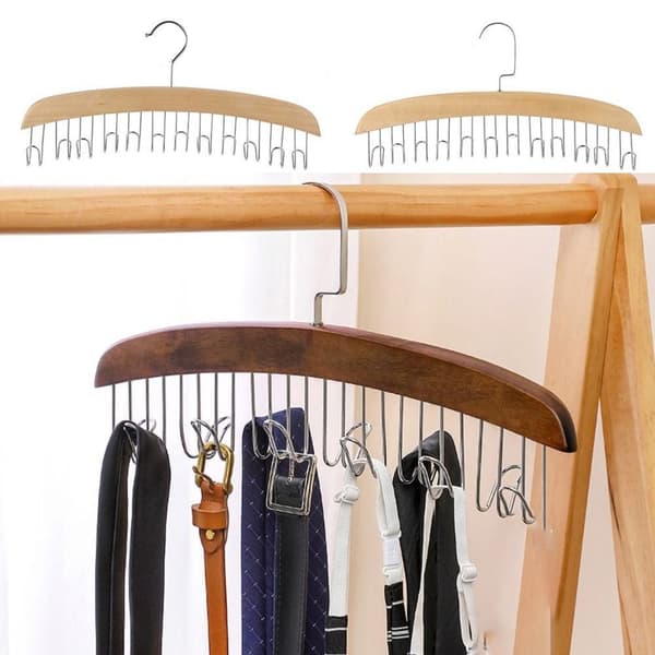 Vyön ripustin Organizer Vyöt Rack FLAT HOOK-ANTIQUE FLAT Flat Hook-Antique