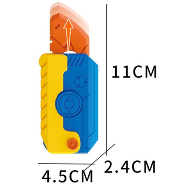 Gravity Carrot Toy Dekompressionslegetøj Adult Fidget Toys