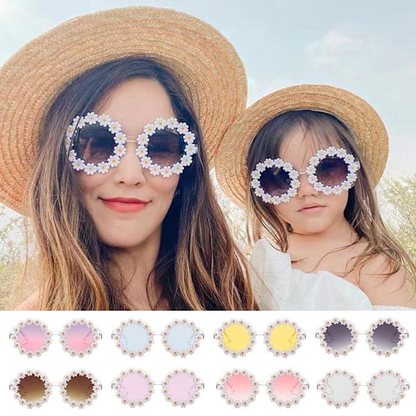 Daisy-aurinkolasit naisille Flower aurinkolasit GRADIENT GREY Gradient Gray