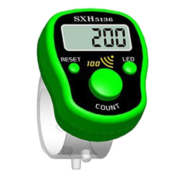 Mini Finger Counter LCD VIHREÄ green