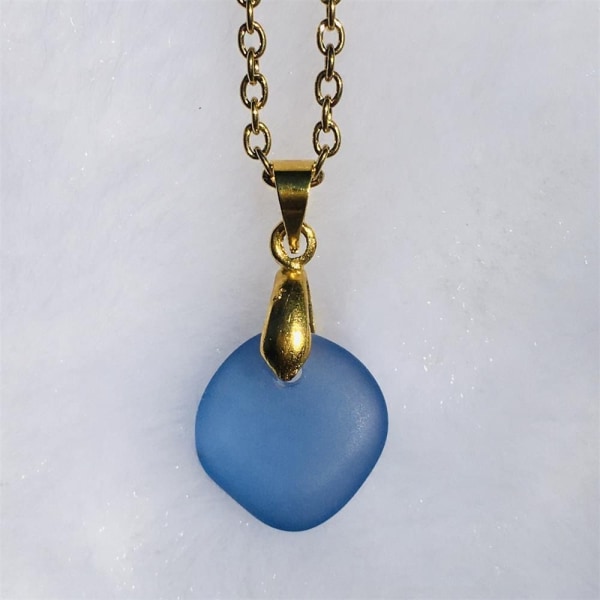 Sea Glass Halsband Kedja Halsband GULD 2 GULD 2 Gold 2