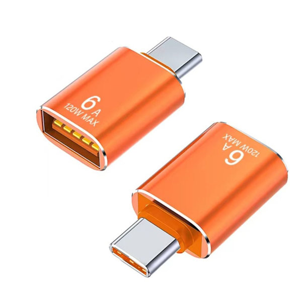 Type C Til USB 3.1 Adapter Type C Hanne Til USB Hunne SØLV Silver