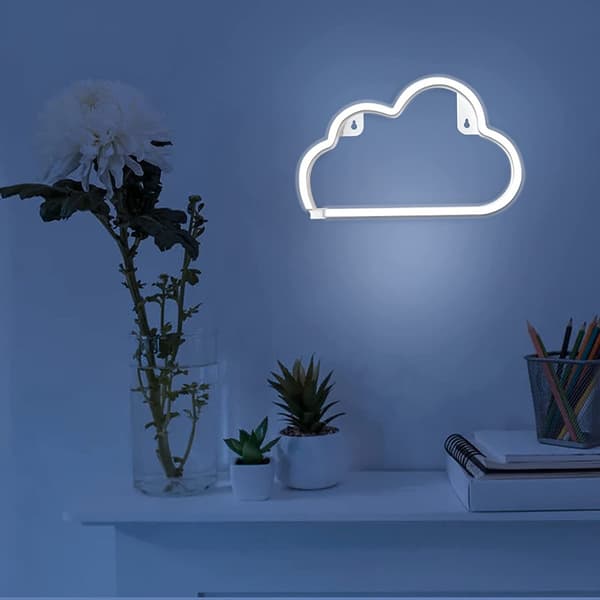 Cloud Neon Light Væglamper Lys Lampe