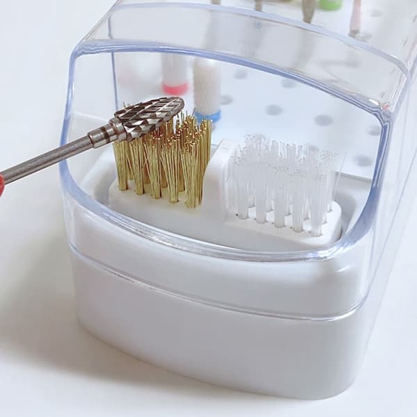 Nagelborrhållare Case VIT White
