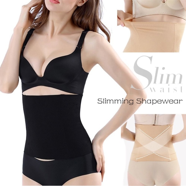 Kvinnor Shapewear Postpartum-bälte SVART M/L M/L black M/L-M/L