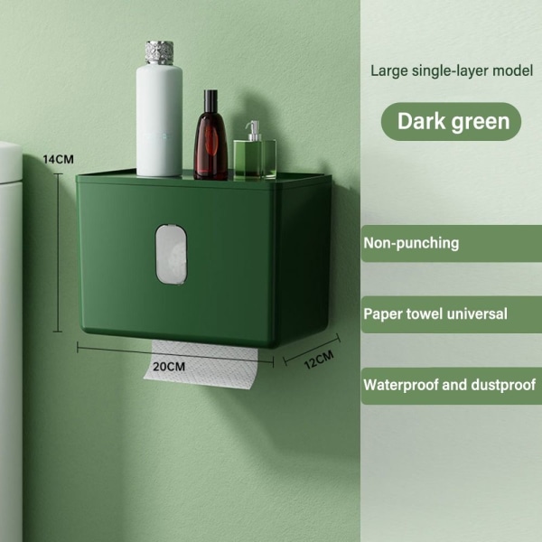 Toiletpapirholder opbevaringsstativ 03-ENKELT LAG 03-ENKELT LAG 03-Single Layer