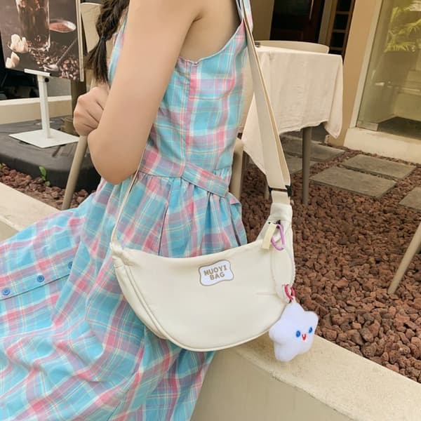 Dumpling Bag Messenger Bag ROSA pink