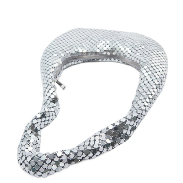Clutch Bag Underarm Bag SØLV Silver