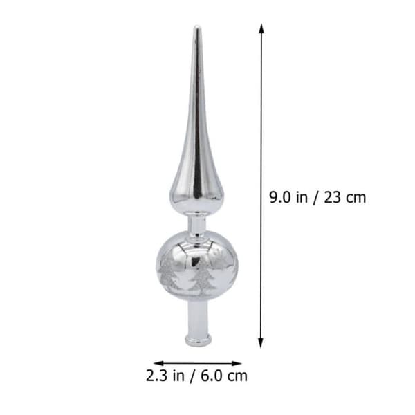 Christmas Tree Topper Julgransprydnad SILVER silver