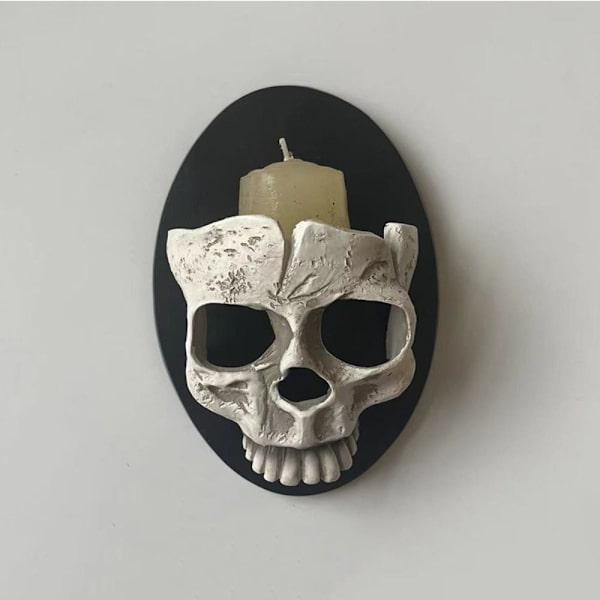 Skull-kynttilänjalka Halloween-kynttilänjalka 2 2 2