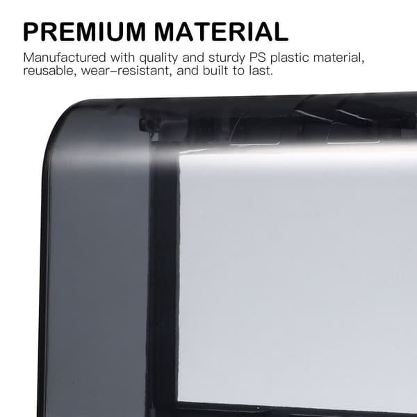 Sprutsikker Box Outlet Case SVART Black