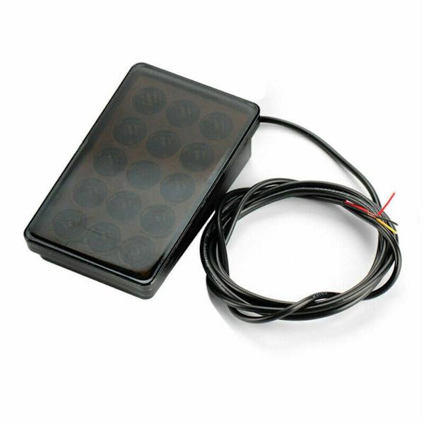 Tredje bremselys Signallamper SVART black