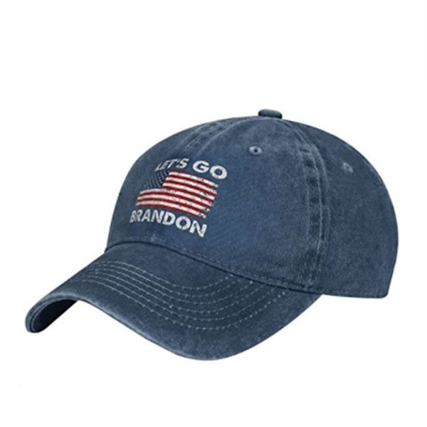 Let's Go Brandon FJB Cap NAVY BLUE navy blue