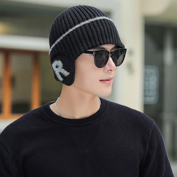 Beanies Hatte Strikket Hue SORT black