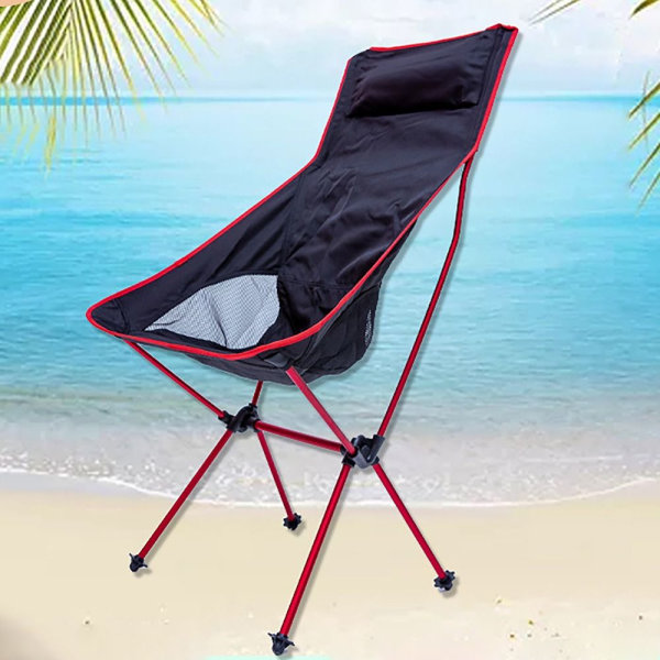 Outdoor Kokoontaittuva tuoli Kalastustuoli TUMMAN SININEN SUURI DARK BLUE LARGE