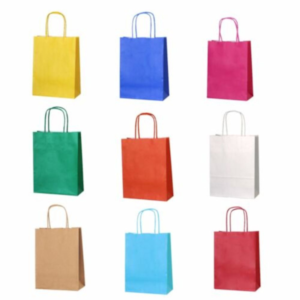 Paperiset juhlakassit Candy Bag KELTAINEN yellow