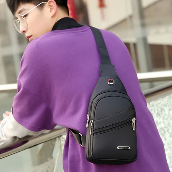 Sling Bag Axelväska GRÅ Grey