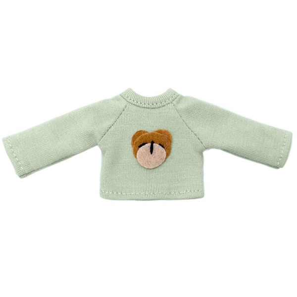 Cartoon Bear T-paita 1/11 Nukkepaita VAALEAN VIHREÄ LYHYTHIHAINEN Light Green Short Sleeve-Short Sleeve