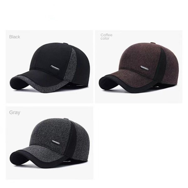 Vinterhatter Baseballcaps for menn KAFFE Coffee