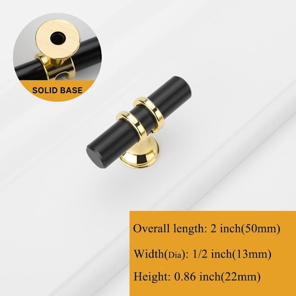 Skabsknopper Dørknop 10 STK 10 STK 10pcs