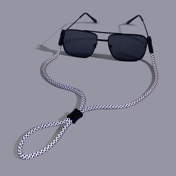Urheilulasit Rope Eyewear Chain MUSTA black