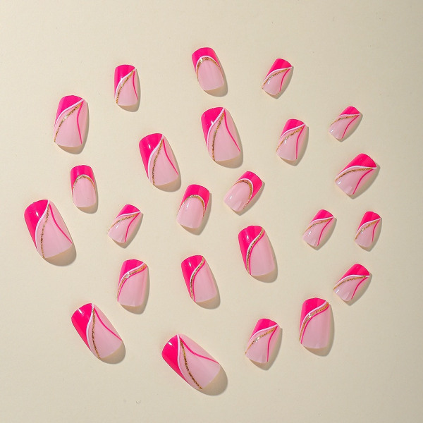 Franska Fake Nails False Nail AI-01-10 AI-01-10 AI-01-10