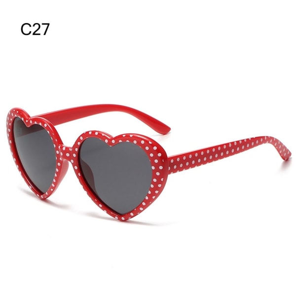 Polariserede hjertesolbriller Hjerteformede solbriller C27 C27 C27