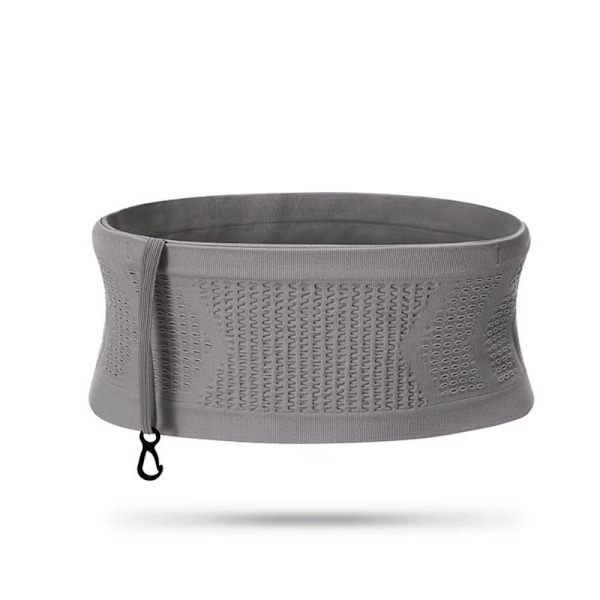 Piilotettu vyötärölaukku Ohut, ohut vyötäröpakkaus GREY M grey M