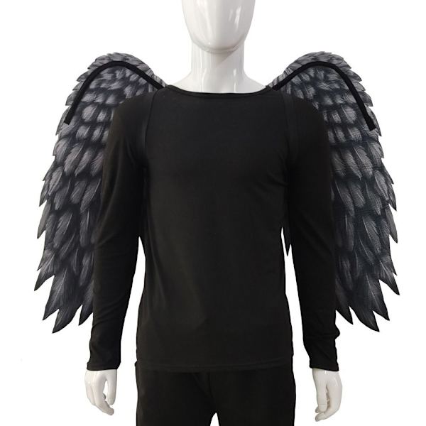 Englevinger Fjervinger SORT black