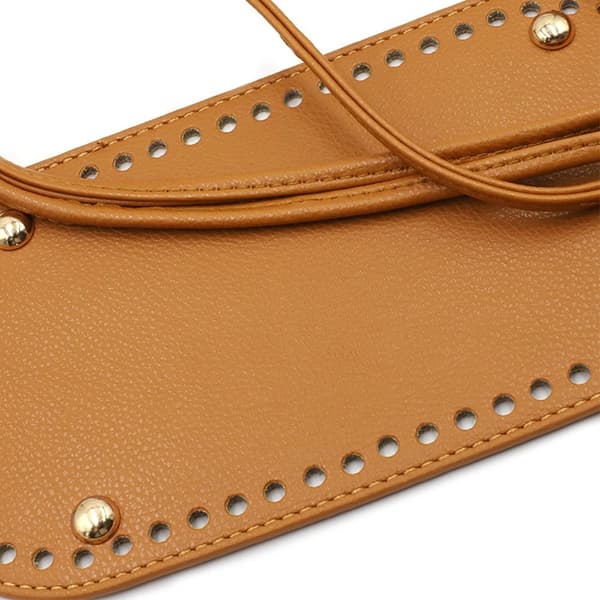 Väska Strap Handväska Vävd VIT White