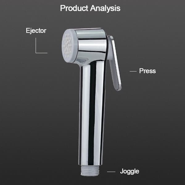 WC Bideesuihke WC Bidee Douche Spray SILVER silver