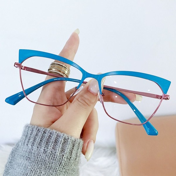Anti-Blue Light Glasses Neliömäiset silmälasit KELTAINEN KELTAINEN Yellow