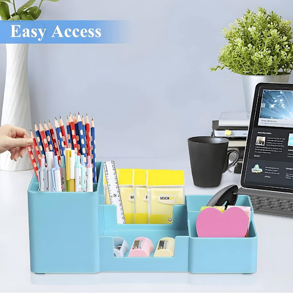 Blyantholder Desktop Organizer Makeup Børsteholder