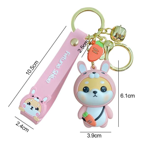 Tecknad Chaigou Nyckelring Nyckelring RABBIT RABBIT Rabbit