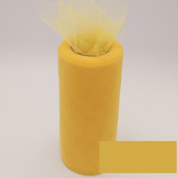 Organza Roll Tylli KELTAINEN yellow