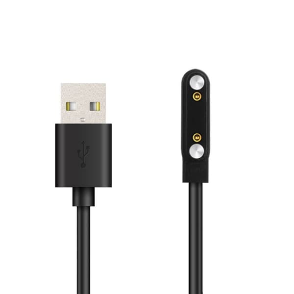 2 STK Smartwatch Oplader USB Kabel Dock Ladeledning Station 2PCS