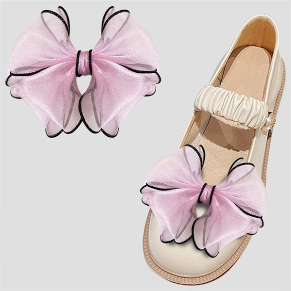2kpl Shoe Clip Charm solki PINK pink
