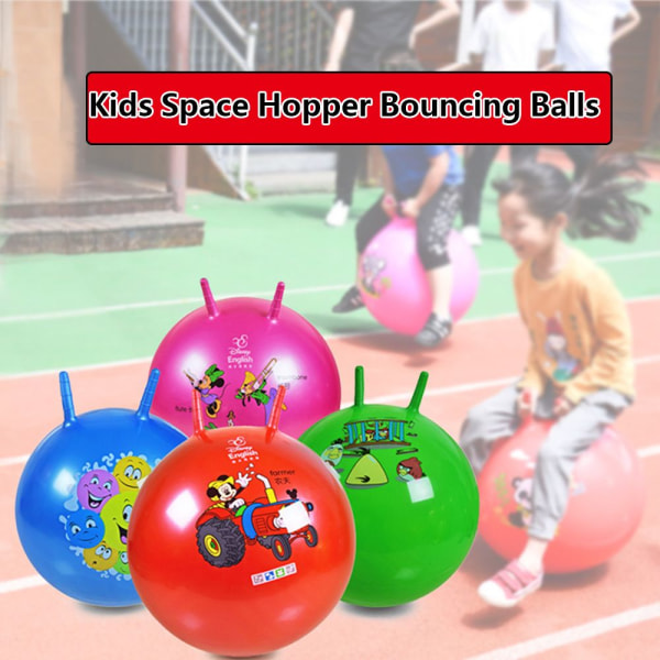 1 st PVC Space Hopper Bouncing Ball Slumpmässig färg