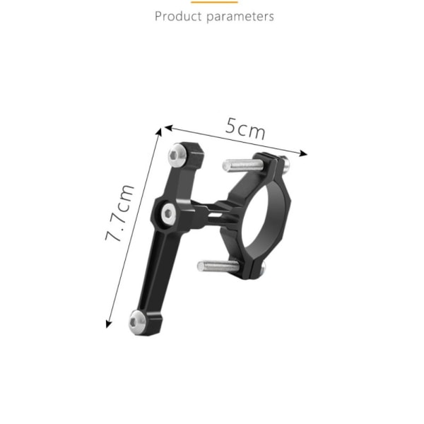 Sykkelflaskeholder Konvertering Sykkel Vannkoppholder SVART black