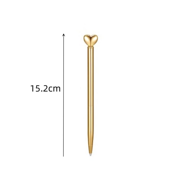 Metalkuglepenne Glat skrivepen 12 stk