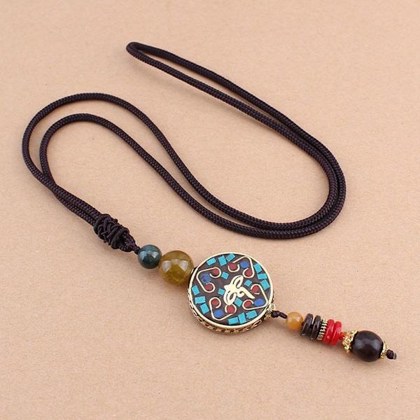 Nepal Halsband Etniskt hänge STYLE 4 STYLE 4 Style 4