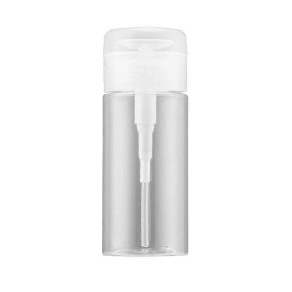 2 kpl Uudelleentäytettävien pullojen poistopuhdistimen meikkipullo Transparent 150ML