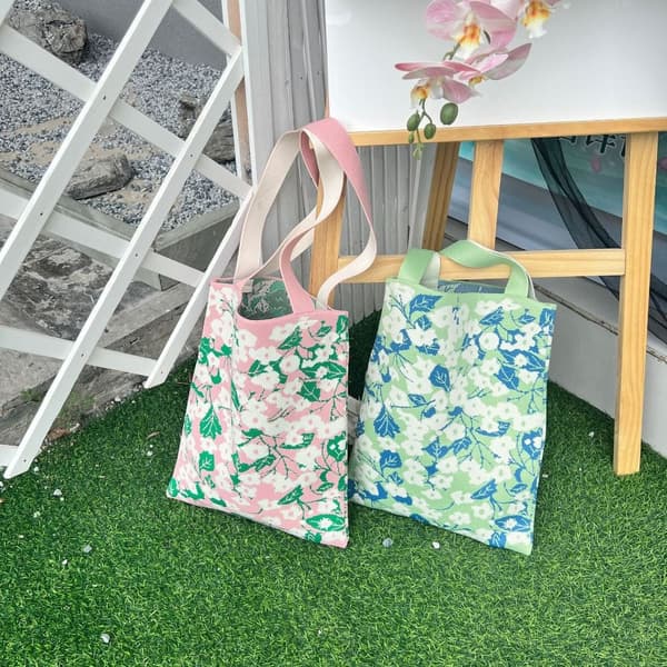Blomster Skuldertasker Håndtasker KAFFE coffee