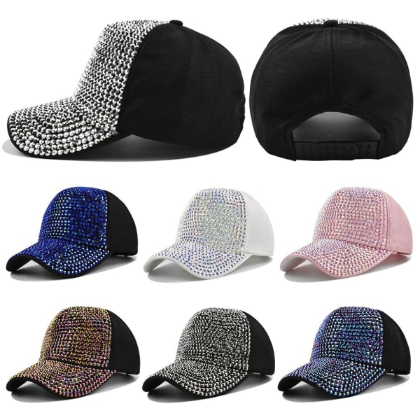 Rhinestones Baseball Caps Shiny Pailletter Cap 05 05 05