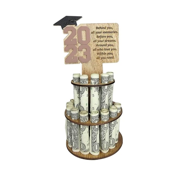 Grad Card Holder Graduation Money Holders RUSKEA Brown